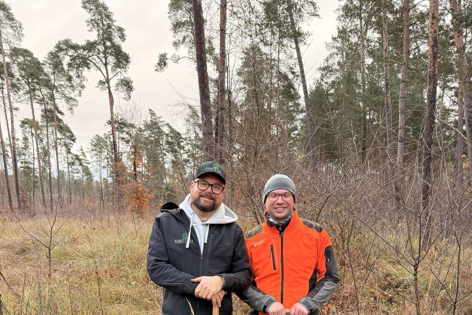 Mit dem Forstwirt auf der Fläche