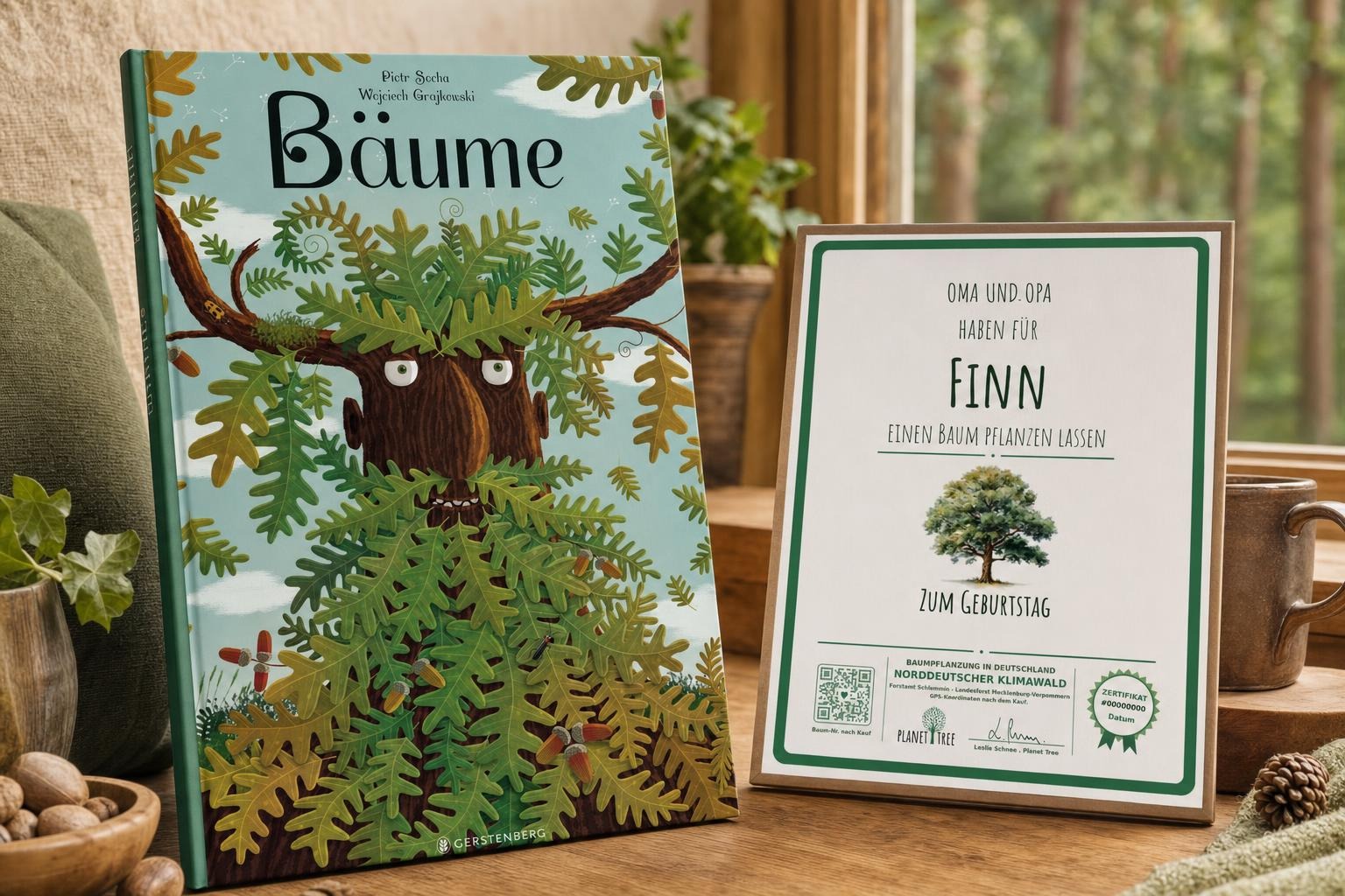 Bäume – Naturwissen zum Geburtstag – ein Geschenk von Oma und Opa